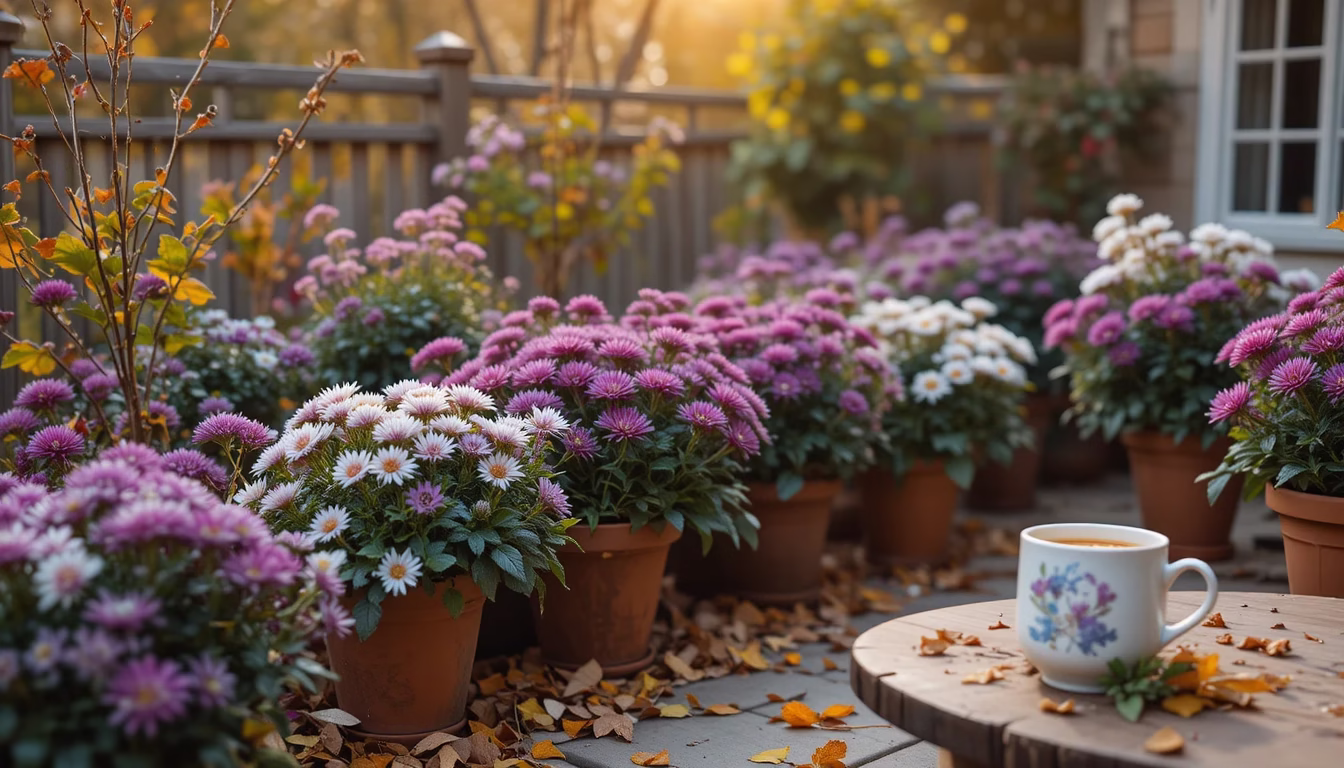 Growing Asters in Pots: A Vibrant Fall Journey